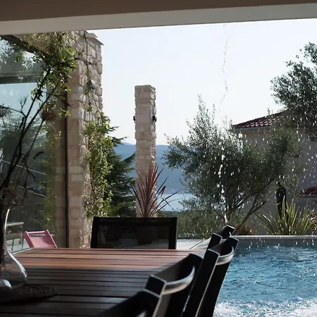 Villa 3s House Krk With Panoramic View And Heated Pool *