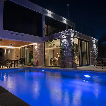 3s House Krk With Panoramic View And Heated Pool * Polje