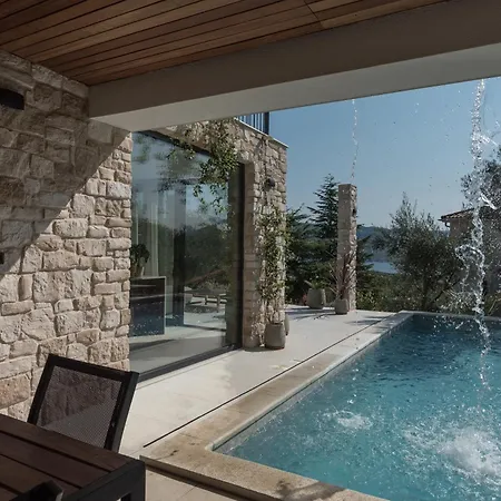 3s House Krk With Panoramic View And Heated Pool Polje
